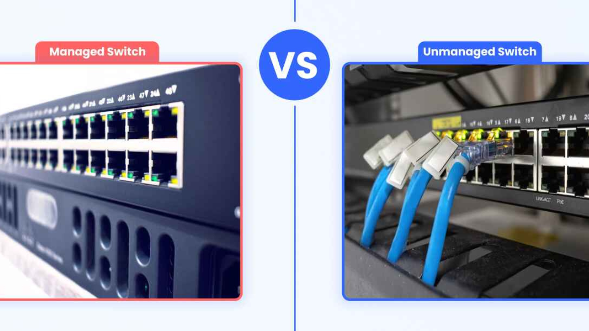 managed vs unmanaged Industrial Switch