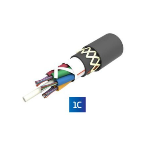 ADSS cable, outdoor stranded loose tube, gel, double jacket, non-armoured – Span 200 m 1