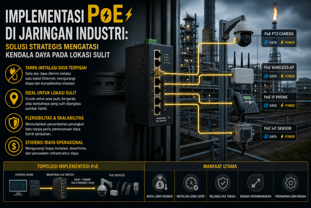 PoE di jaringan industri