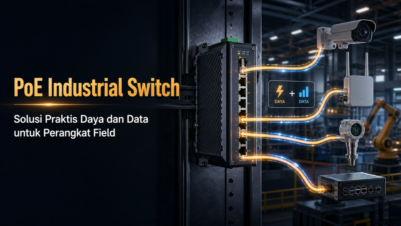 PoE utk Industrial Switch