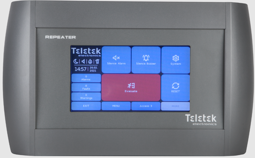 Teletek Repeater ( Annunciator ) IRIS_Simpo 2